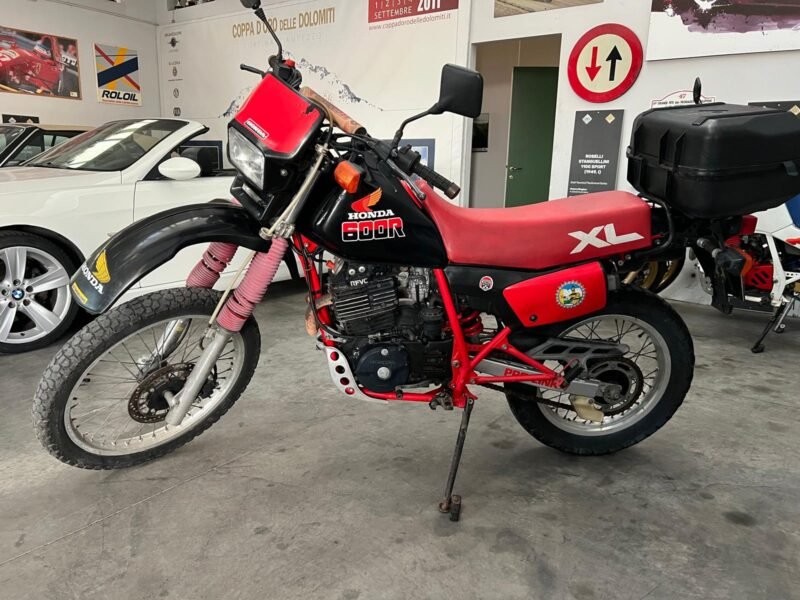1985 HONDA XL600R - avviamento a pedale